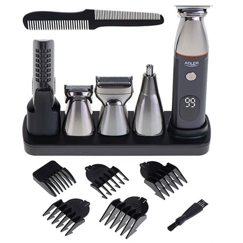 AD 2946 trimmer - 5 i 1 plejesæt til mænd med LCD-skærm