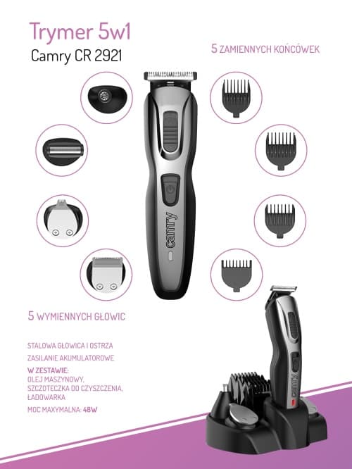 CR 2921 5-i-1 trimmer