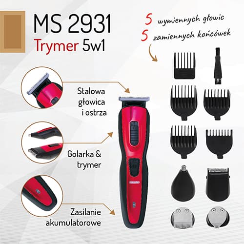 MS 2931 5-i-1 trimmer