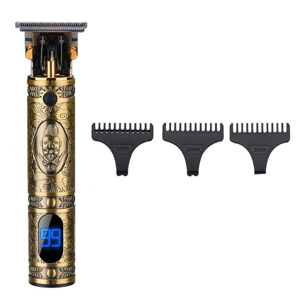 Barbersæt Resuxi trimmer "Gold Master" og tilbehør