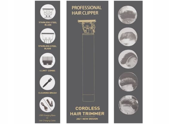 SKÄGGTRIMMER 4-I-1 - Perfekt för styling