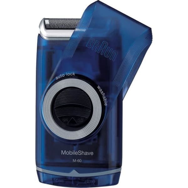 Braunin kannettava parranajokone M60b PocketGo MobileShave