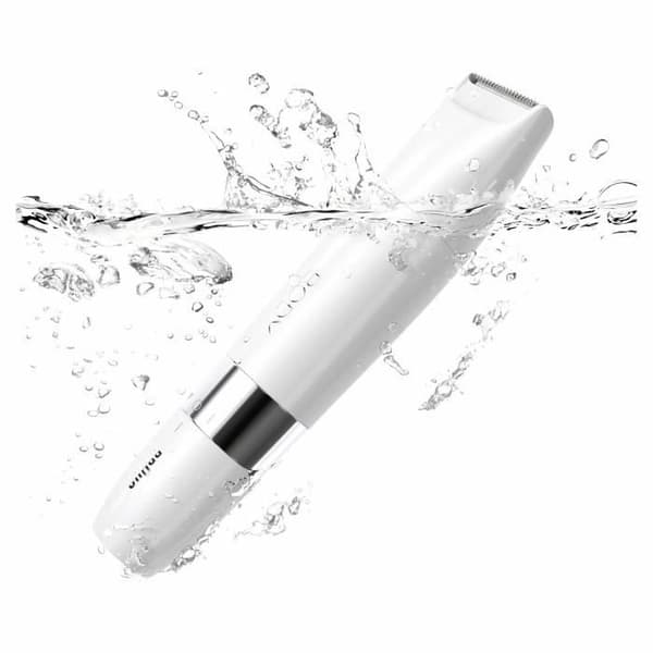 Braun Body Mini BS1000 Elektrisk Bodytrimmer för Män och Damer - Våt och Torr - Multifunktionell - Vit