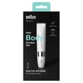 Miniatyrbild 2 av 6: Braun Body Mini BS1000 Elektrisk Bodytrimmer för Män och Damer - Våt och Torr - Multifunktionell - Vit