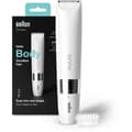 Miniatyrbild 1 av 6: Braun Body Mini BS1000 Elektrisk Bodytrimmer för Män och Damer - Våt och Torr - Multifunktionell - Vit