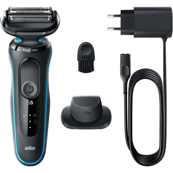 Elektrisk rakhyvel med precisionsklippare A-serie 5 51 -M1200S - nyskick