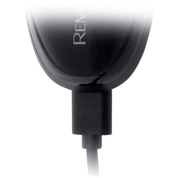 Langaton pyörivä parranajokone - REMINGTON - R1000 - 3 Dual Track -terää - Ylösnouseva trimmeri - 30 minuutin akunkesto - LED