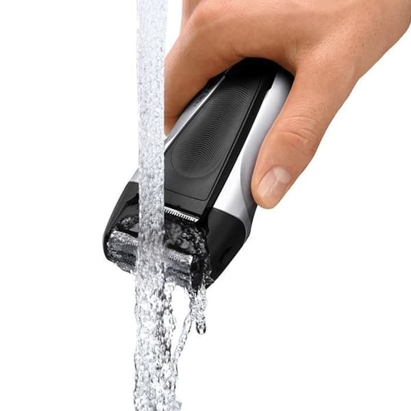 BRAUN Series 1 130s-1 elektrisk rakapparat - smalt precisionshuvud - tvättbar - trimmer för långt hår