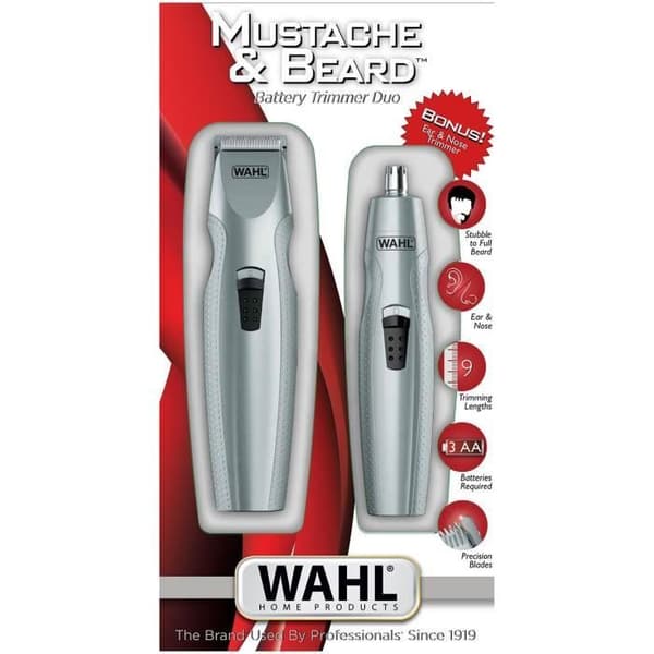 Wahl Trådlös Gräsklippare - 05606-308 - Batteri Batteri - Skägg + Näsa + Öron