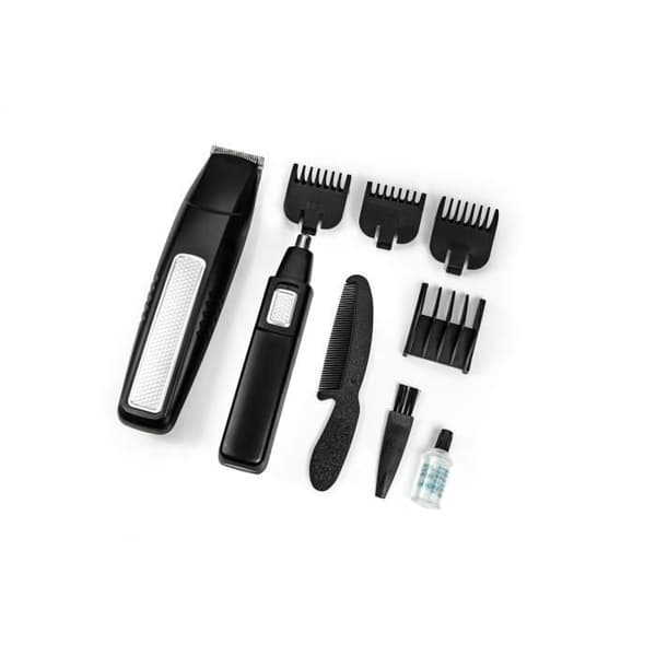 5-i-1 skäggtrimmer KIT - JOCCA - 1439 - 3V - 4 kammar - Svart och rostfritt stål