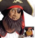 Miniatyrbild 1 av 2: Svart Pirat skägg Maskeradkläder Halloween