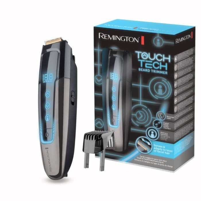 Remington MB4700 TouchTech partaleikkuri, vedenpitävä - titaaniterät - kosketusnäyttö