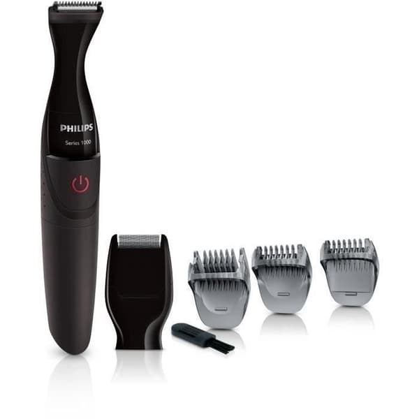 PHILIPS MG1100 / 16 Precision trimmer 3 skäggkammar och mini rakkniv - batteridriven