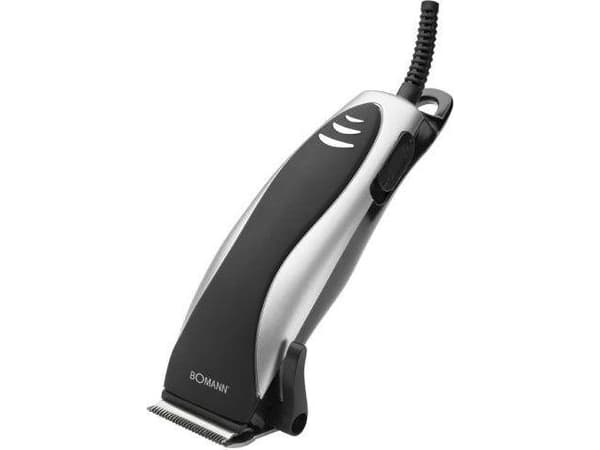 Bomann HSM8006CB, Svart, Silver, 3 mm, 1,2 cm, Rostfritt stål, 10 W, 230 - 240 V
