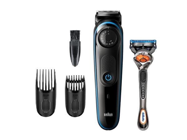 Braun BT3240, Vaskbar, Batteri, Svart, Blå Sort, Blå
