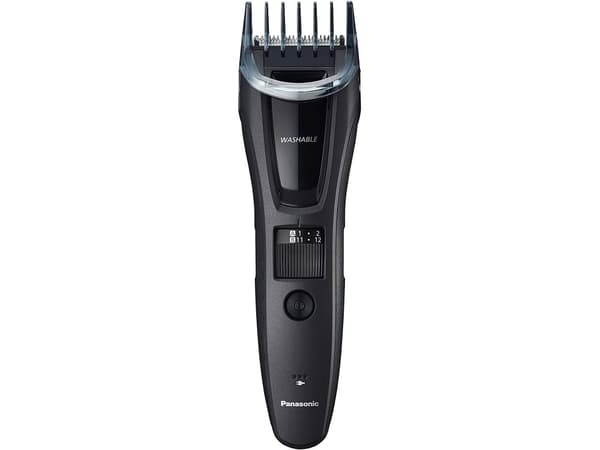 Panasonic ER-GB62-H503, Sort, Plast, Rektangel, 0,5 mm, 2 cm, Skjegg, Bart