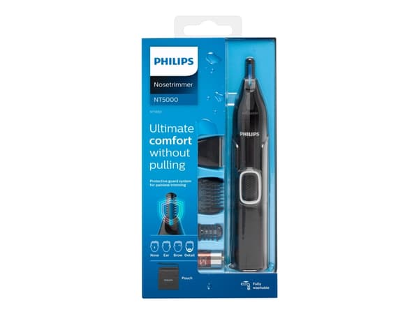 Philips Series 5000 NT5650 - Detaljestusser - trådløs - svart