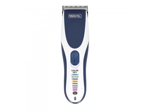 Wahl 09649-916, Blå, Vit, Termoplastiskt gummi (TPR), 1 mm, 2,5 cm, 4 cm, Skägg