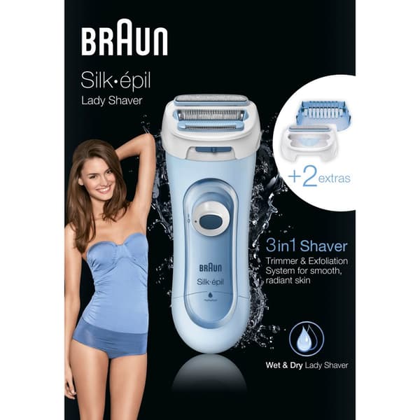 Braun Ladyshave LS5160WD Blå