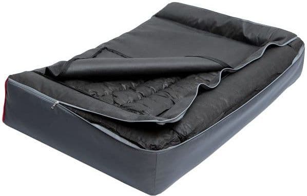 Hobbydog Victoria Bed - Beige med brun XXL madrass