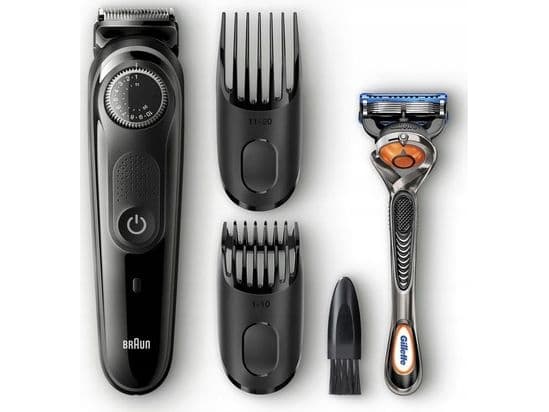 Braun BT3242, Tvättbar, Batteri, Svart