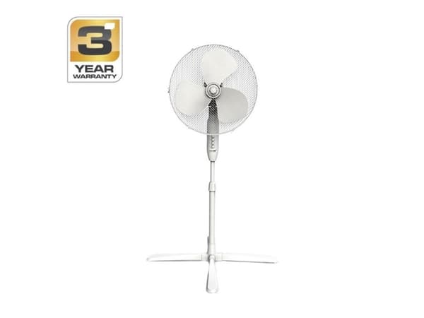 Midea FS40-20M, Husholdningsvifte, Sølv, Gulv, 65 dB, 80°, AC