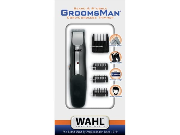 WAHL 09911 GroomsMan - Trimmeri - trådløs - trådløs