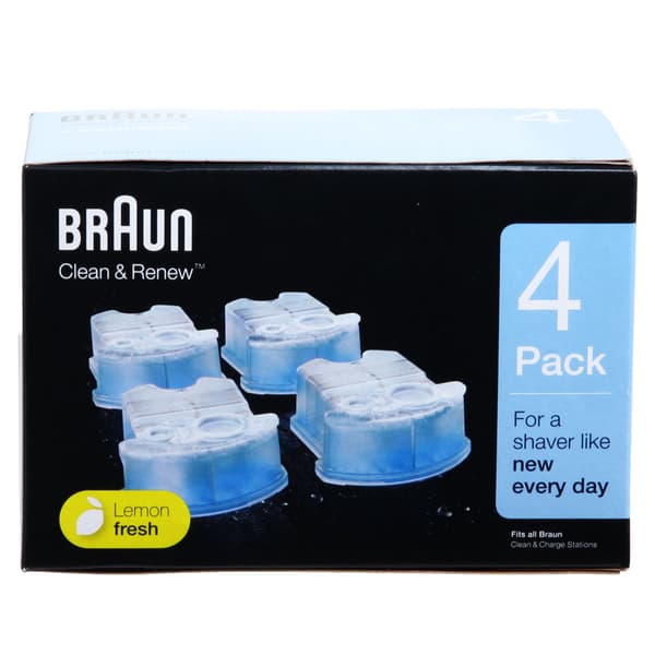 Braun CCR4 Rengjøringspatroner 4-pk