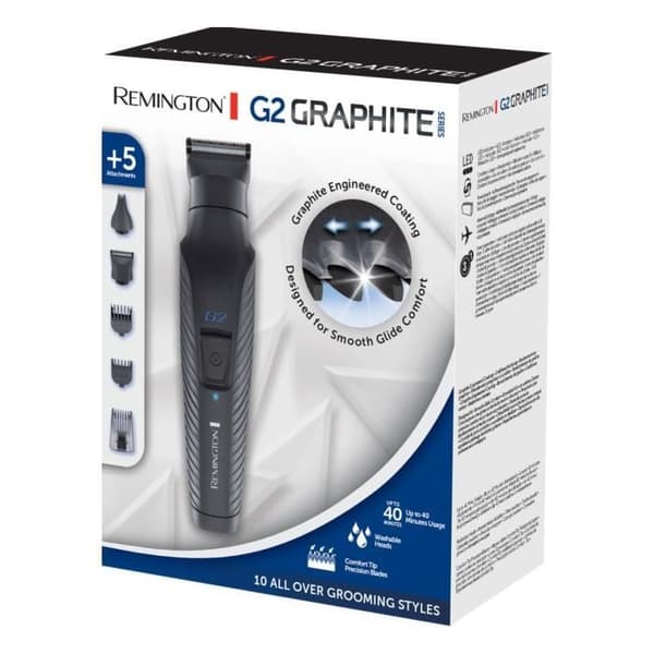 REMINGTON PG2000 multifunktionstrimmer i grafitserien - Självslipande blad