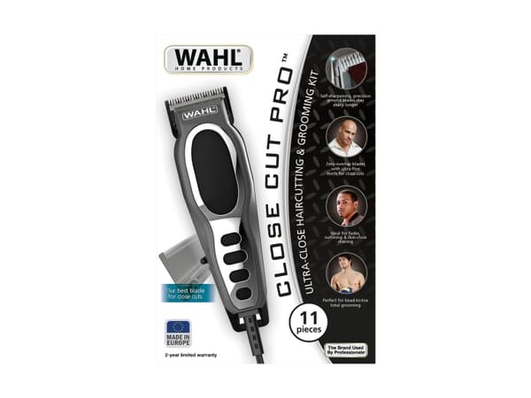 Wahl Close Cut 20105.0460, Grå, 1,3 cm, Metall, AC, 2 m, Europa