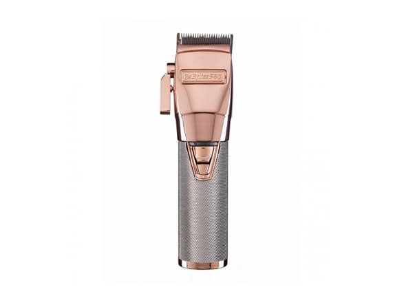 Barbermaskin BABYLISS PRO hår- og skjeggtrimmer FX8700RGE Trådløs eller kablet, antall lengdetrinn 8, rosa/gull