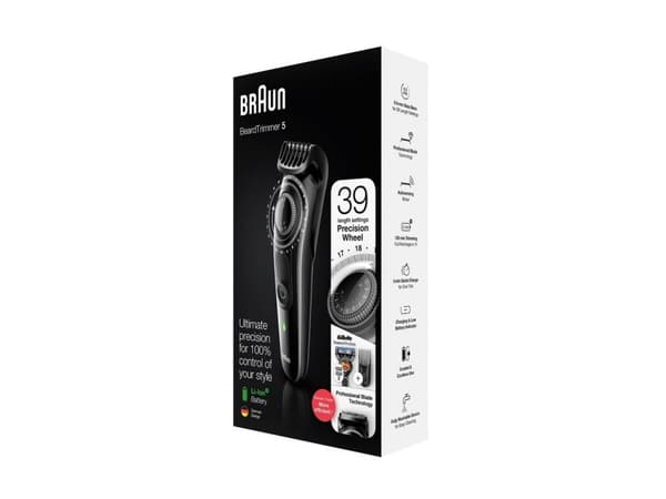 Braun 81705171, Vaskbar, AC / batteri, Sort, Grå