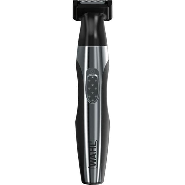 WAHL 05604-616 - Deluxe resesats - Precisionstrimmer litiumjonbatteri och toalettpåse - Roterande huvud - Kam