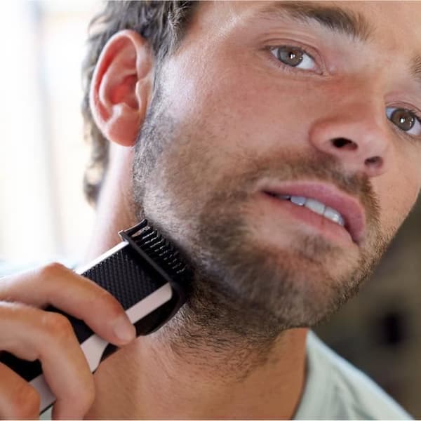 PHILIPS BT3206 / 14 hår- och skäggtrimmer - 3000-serien - 10 klipphöjder - vit
