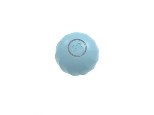 DoggyVillage Ball for veldig små hunder og katter Doggy Village MT7111B FRANTIC ORB MINI interaktiv, bevegelig, blå + gratis godbit