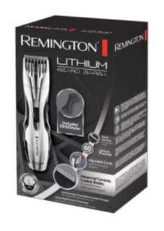 Remington MB 350 LC, 1,5 mm, 1,8 cm, Svart, Silver, Metall, AC/Batteri, 60 min