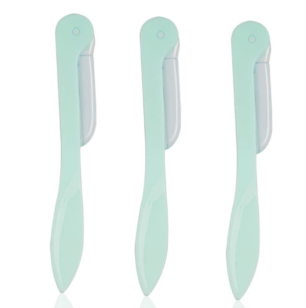 INF Eyebrow Razor 3 kpl Ruohon väri