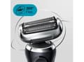 Miniatyrbilde 3 av 5: Braun Series 7 71-N1200s, Barberingsmaskin, Rustfritt stål, Knapper, LED, Lade, Kraft indikator, AC / batteri