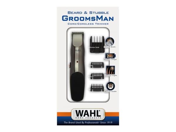 WAHL 09911 GroomsMan - Trimmeri - trådløs - trådløs