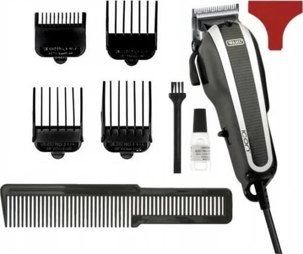 Wahl Icon, musta, 1 mm, 3,5 mm, 4 cm, teho, 230 V