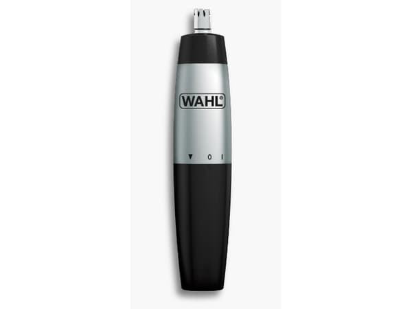 Wahl 5642-135, svart, silver, näsa, rostfritt stål, AA