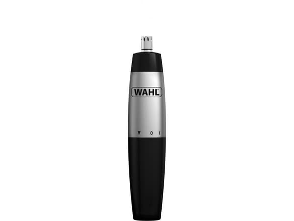 Wahl 5642-135, svart, silver, näsa, rostfritt stål, AA