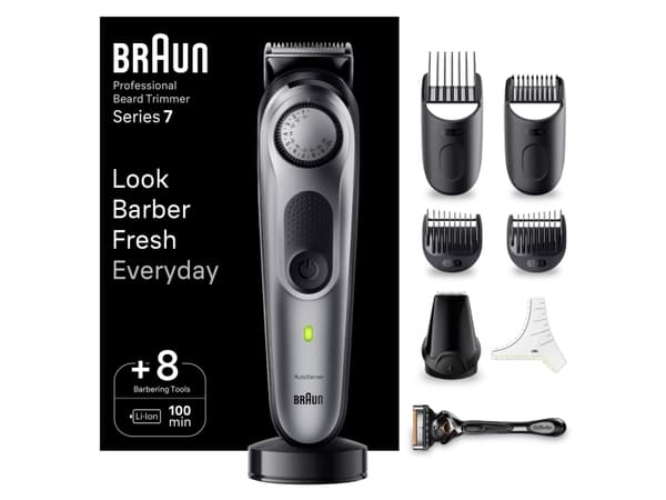 Braun hårklipper Braun BT7420 hårklipper Sort, Grå
