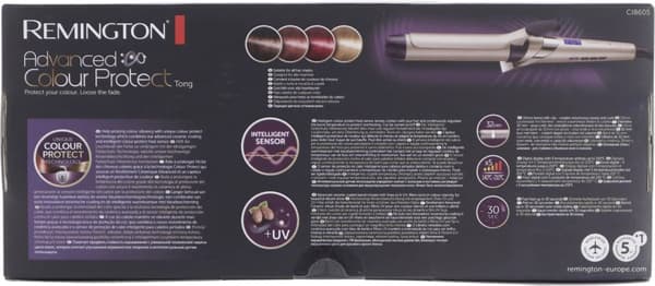 Remington Colour Protect kiharrin, Kiharruspuikko, Lämmin, 210 °C, Shampanja, 3 m, 370 mm Shampanja