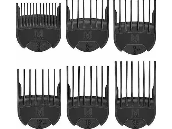 Moser MOSER 1802-7000 Attachment comb set 6pcs (3/6/9/12/18/25 mm