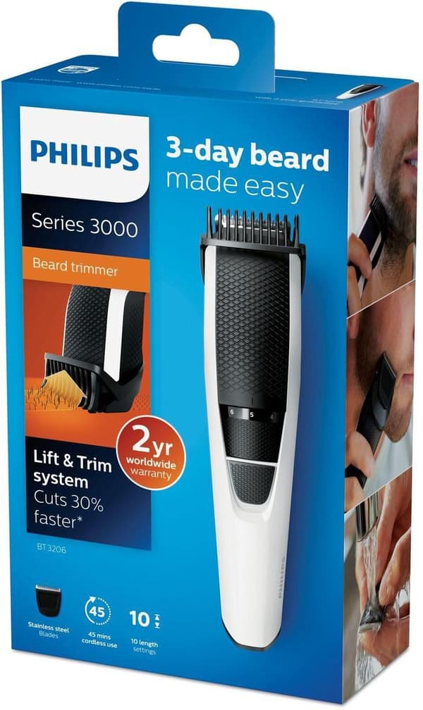 Philips SKÆGTRIMMER Series 3000 skægtrimmer BT3206/14