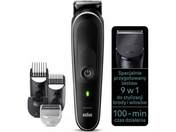 Braun All-in-One Style Kit 5 MGK5410 - Trimmer - sladdlös - grå