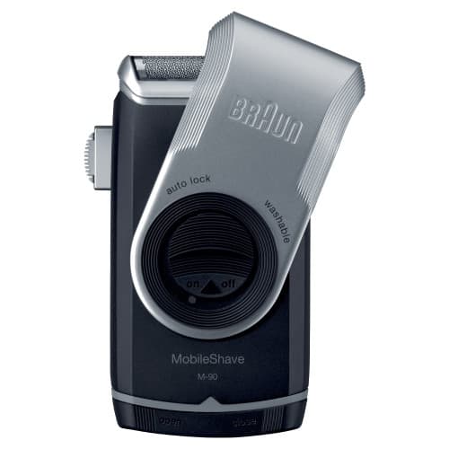 Braun MobileShave M-90 - rakapparat - mörkblå/silver