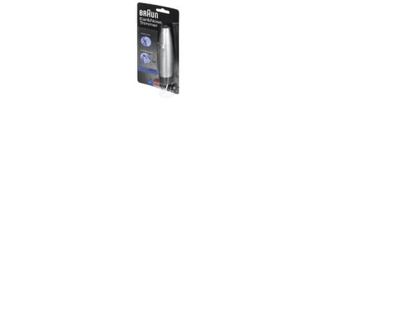 Braun Exact Series EN 10, Öra, Näsa, Svart, Silver, AAA, 60 min