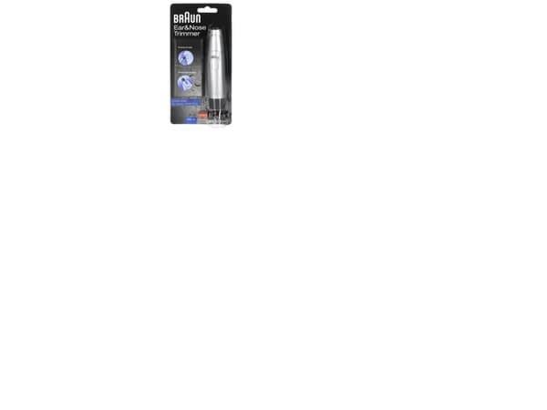 Braun Exact Series EN 10, Öra, Näsa, Svart, Silver, AAA, 60 min